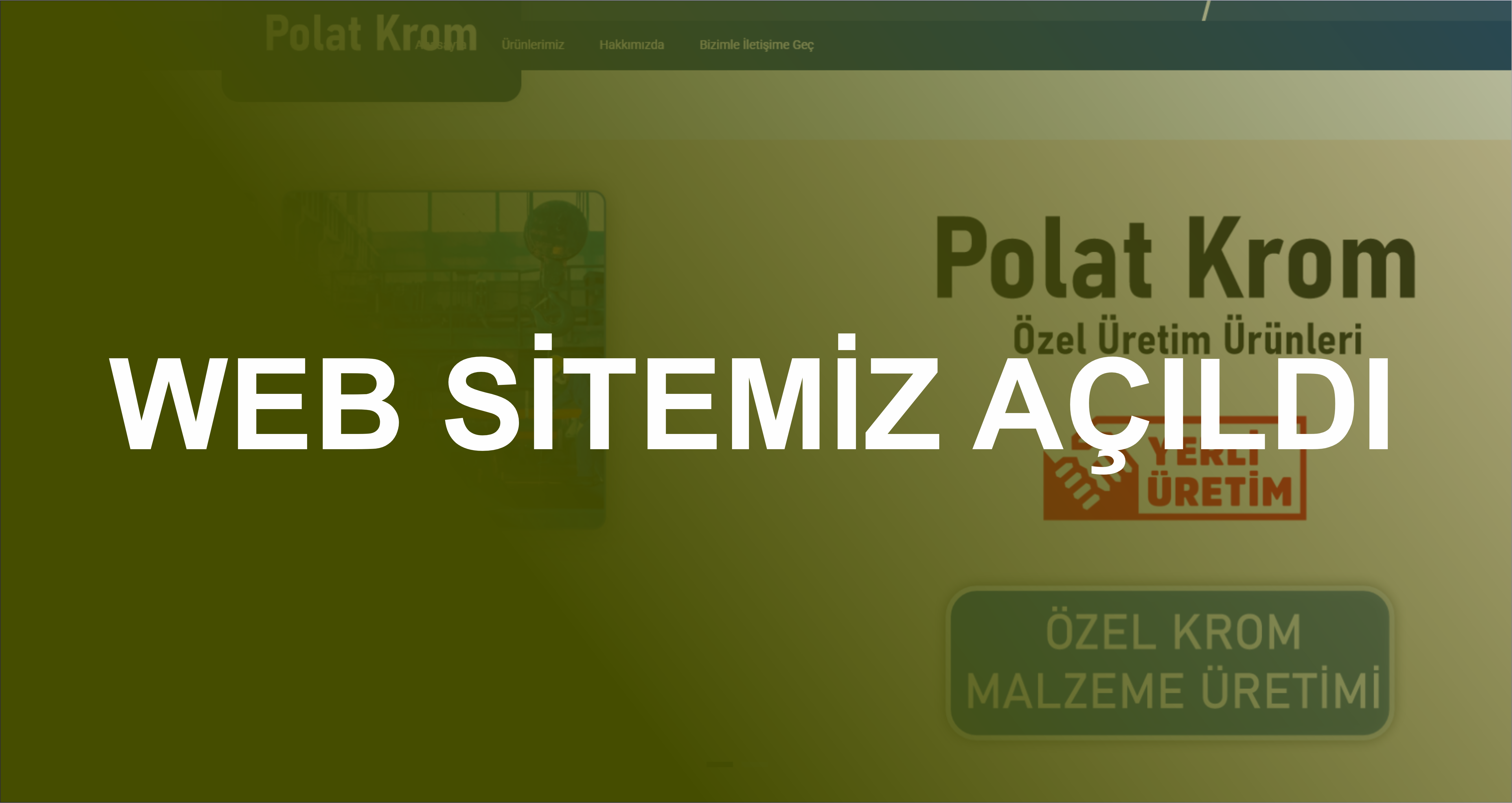 Web Sitemiz Açıldı